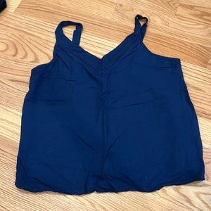 Fancy blue camisole